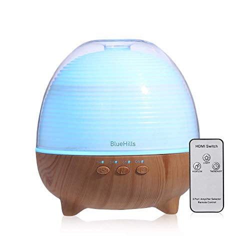 1000ML Humidifier Household Dual Hole Electric Air Diffuser Aroma Oil Humidifier